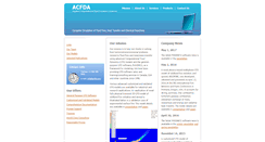 Desktop Screenshot of acfda.org